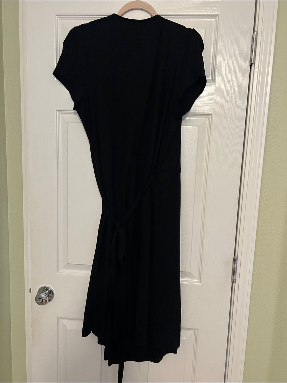 Boden Summer Wrap Dress in Black - 16L - Picture 6 of 7